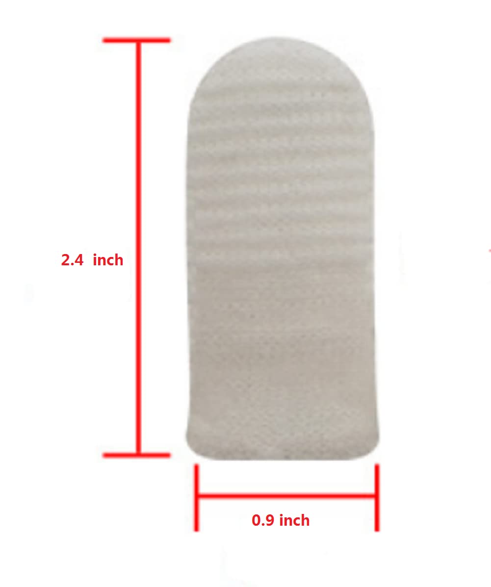 4 Sets White Dog and Cat Toothbrush,1 Set for Two Fingers,Fingers Dog Toothbrushes for Dog Dental Care and Dog Teeth Cleaning, Comfortable, Durable and Washable