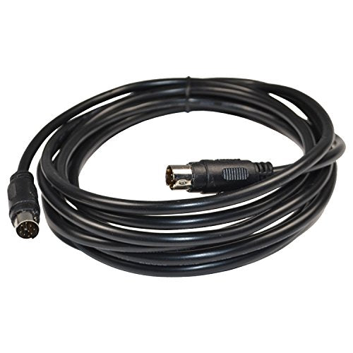 HQRP 9-pin Male to 9-pin Male (M/M) Audio Input Cable C