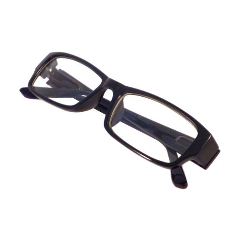 VINTAGE Style Designer Frame Clear Lens Eyeglasses BLACK
