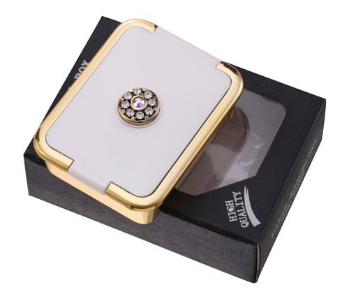 PuTwo Pill Organizer with Swarovski Crystals,Decorative