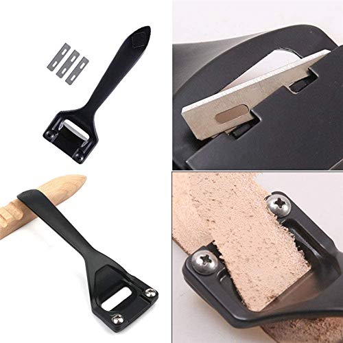 PLANTIONAL Metal Leather Skiver Set, 5 Kinds of Leather
