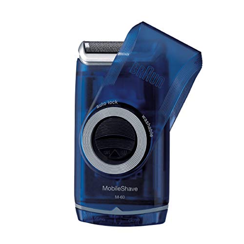 Braun Shaver #M60B Mobile, Blue, 1 Count