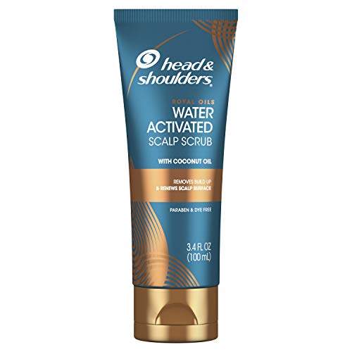 Head &amp; Shoulders Royal Oils Water Activated Scalp Scrub With Coconut Oil Dye Free, 3.4 Fl Oz