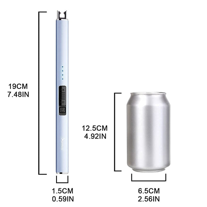 SUPRUS Electric Lighter Arc Windproof Flameless USB Lig