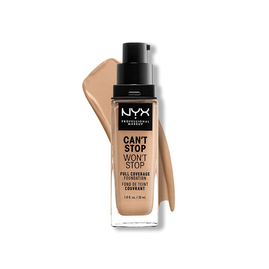 Can't Stop Won't Stop Foundation, 24h Full Coverage Matte Finish - Soft Beige