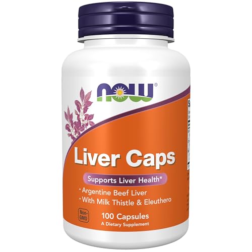 NOW Foods Supplements, Liver Caps with Milk Thistle and