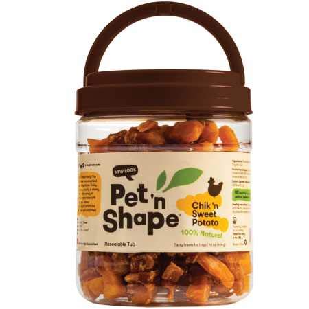 Pet &#39;n Shape Sweet Potato Chews Jerky Dog Treats - 1 Pound