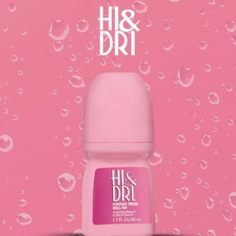 Revlon Hi &amp; Dri Roll-On Anti-Perspirant Powder Fresh, 1.7 Ounce