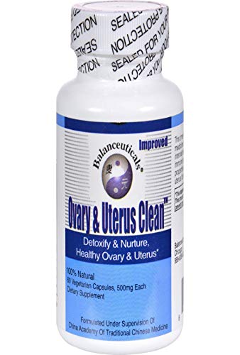 Ovary & Uterus Clean, 500 mg Dietary Supplement Capsules, 60-Count Bottle