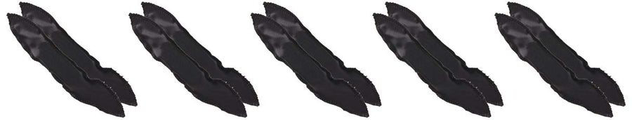 Pillow Roller, Black Satin, 10 Count