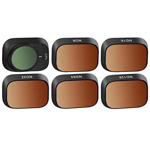 (6pcs) Mini 3 Pro Filters, CPL,ND8,ND16,ND32,ND64,ND128 Filter Sets for DJI Mini 3 Pro Accessories