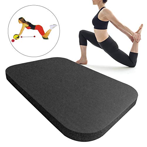 Yoga Knee Pad, Non-Slip Fitness Pilates Knee Pad Cushion, Soft Foam Exercise Knee Pad, Kneeler Pads for Work Gardening, Baby Bath, Yoga, Pray, Exercise, Fitness(Size:29X19X1.5cm)