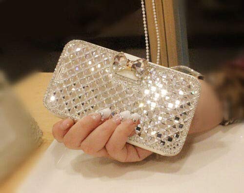 Bonitec iPhone 13 Pro Max Wallet Case - Luxury Glitter 