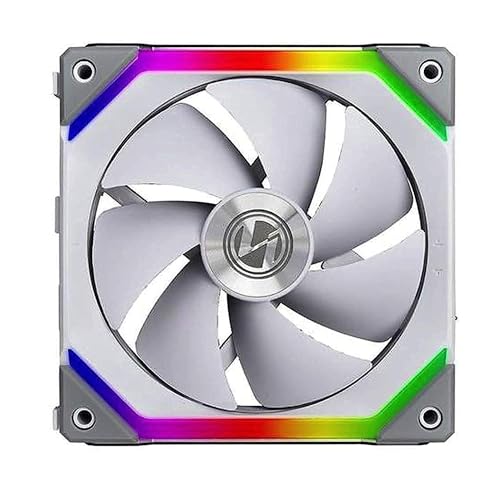 UNI Fan SL120 RGB PWM Fan, White - 120 mm PC-Box Fan White, RGB (B x H x T) 122.