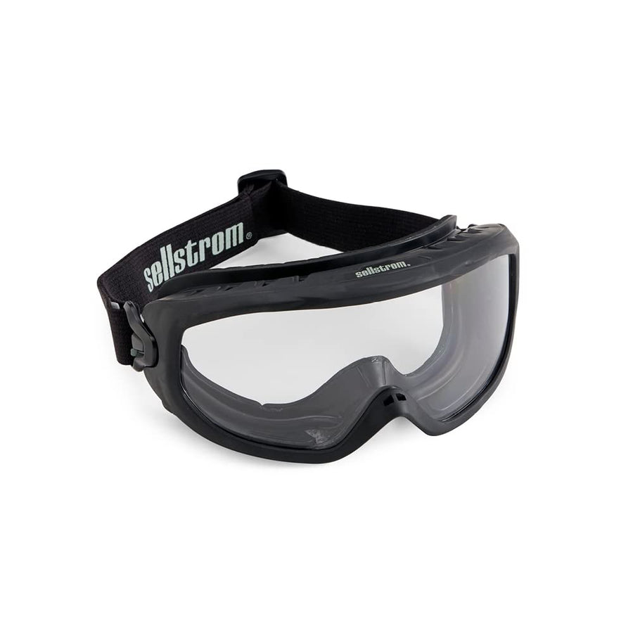 Odyssey II Wildland Fire Safety Goggles - Anti-Fog, Anti-Scratch Eye Protection Goggles for Men & Women - FR Strap, fits over Glasses, ANSI Z87.1