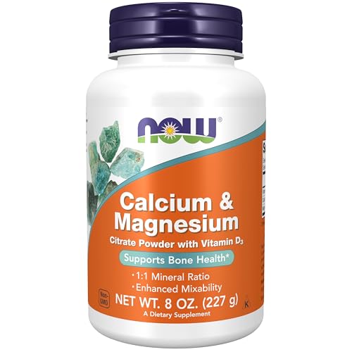 NOW Foods Supplements, Calcium & Magnesium Citrate 