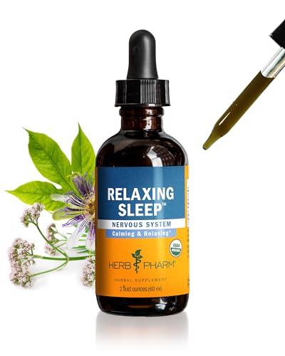 Relaxing Sleep Herbal Formula With Valerian Liquid Extract - 2 Oz