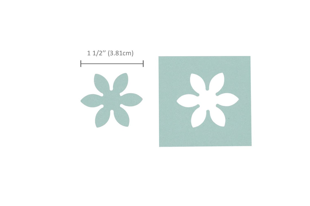 Bira Craft 1.5 inch Daisy 2 Lever Action Craft Punch for Paper Crafting Scrapbooking
