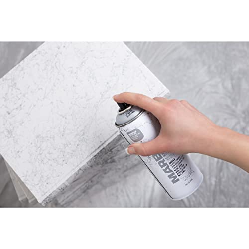 Montana Effect 400 ml Marble Color, Silver Spray Paint, 13.5 Fl Oz (Pack of 1)