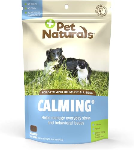 Dog Calming Chews for Dog Anxiety Relief with Naturally Sourced Ingredients for Thunder, Quiet Moments at Home, Anxiety, Barking Calming Dog Treats, Chicken Flavor, 160 Chews