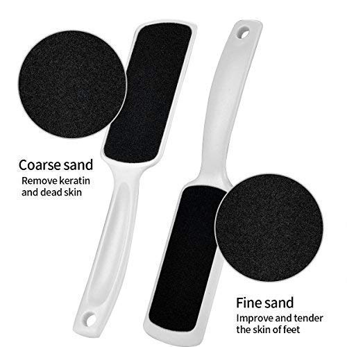 CAPSPACE 3 Pieces: Pedicurefootraspfile Callusremover, Double-Sided Colossal Foot Rasp Foot File And Callus Remover For Dead Skin (Pack Of 3)