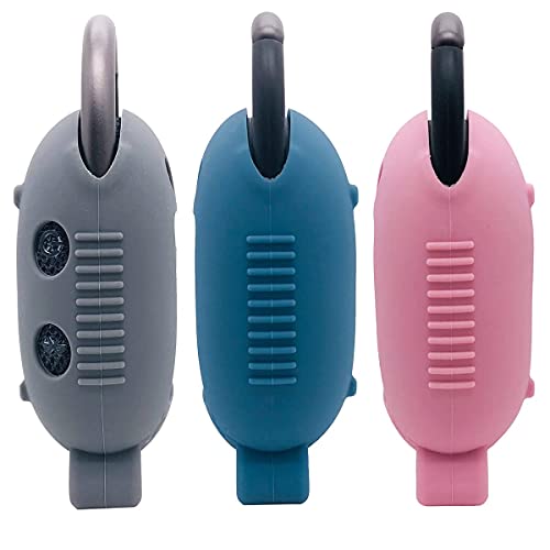 Silicone Cover Case for JBL Clip 4 Portable Bluetooth Speaker, Protective Carrying Case for JBL Clip 4 Portable Bluetooth Speaker Stand Up Holder(Case Only) (Blue)