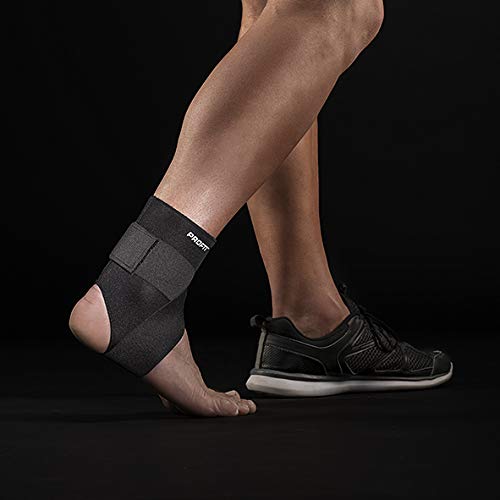 PTM Profit Figure 8 Ankle Support -Neoprene Material W/Adjustable Compression - Rapid Anti Inflammation. Ideal 4 All Sports. Therapeutic Recovery.Sprains,Strains,Instability & Tendonitis (Medium)