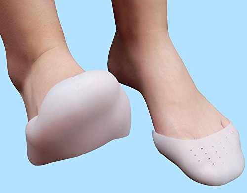 GEOOT 1Pair Silicone Gel Toe Caps Soft Ballet Pointe Da