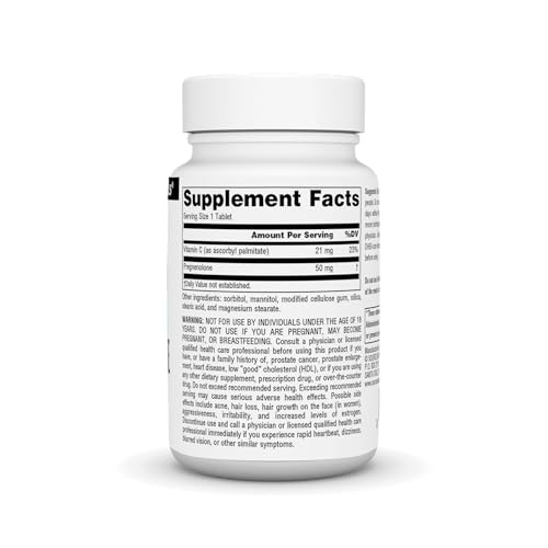 Source Naturals Pregnenolone* 50mg - 60 Tablets