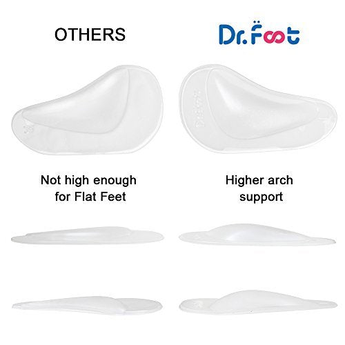 Dr.Foot Dr. Foot&#39;s Arch Support Insoles for Fla