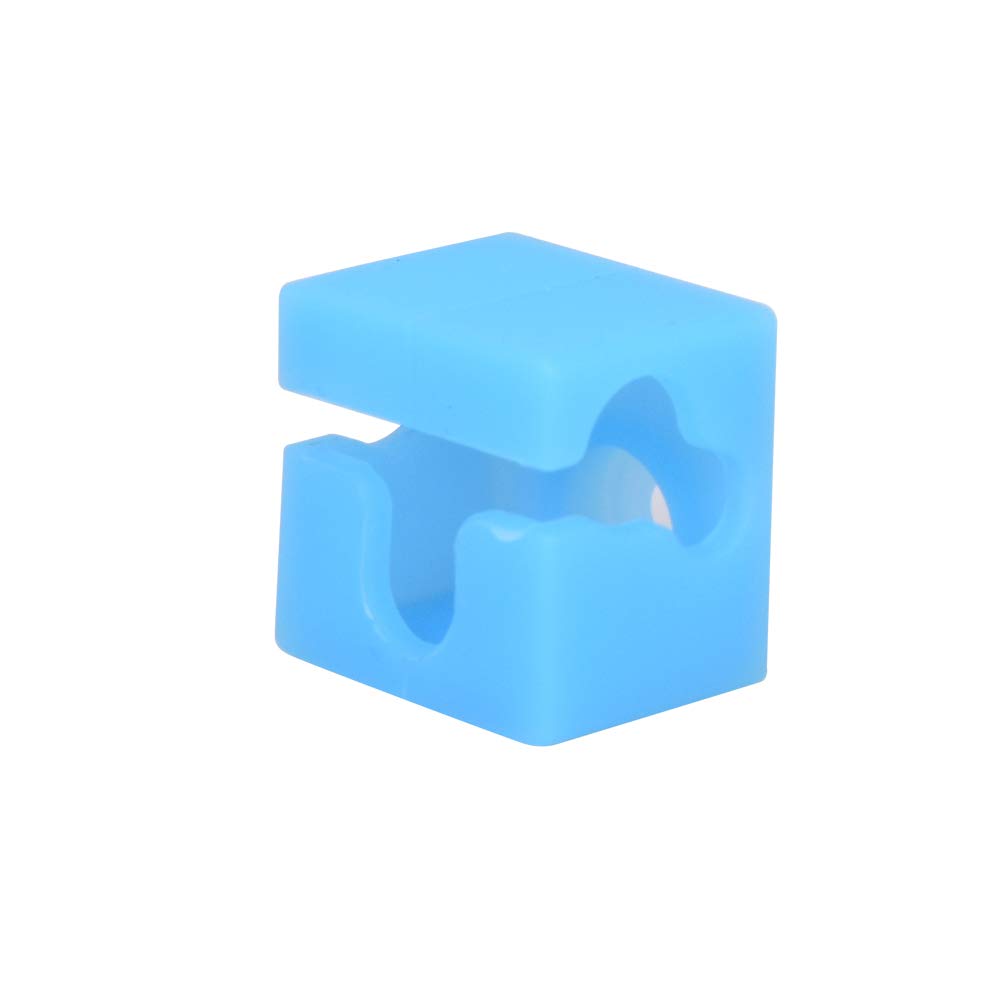 Silicone Sock Hotend 3D Printer Parts for E3D-V5 / Anycubic Original Heating Aluminum Block - 5 PCS