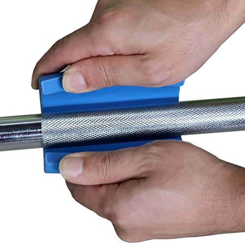 IADUMO Bar Grips for Weightlifting,Thick Barbell Bar Gr