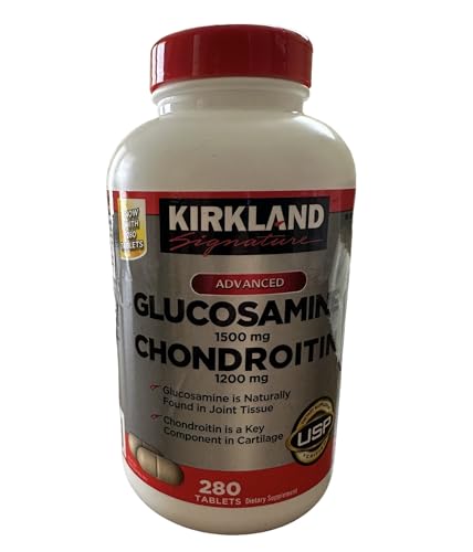 Kirkland Signature Glucosamine HCI 1500mg Chondroitin S