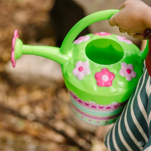 Melissa &amp; Doug Sunny Patch Pretty Petals Flower Watering Can - Pretend Play Toy