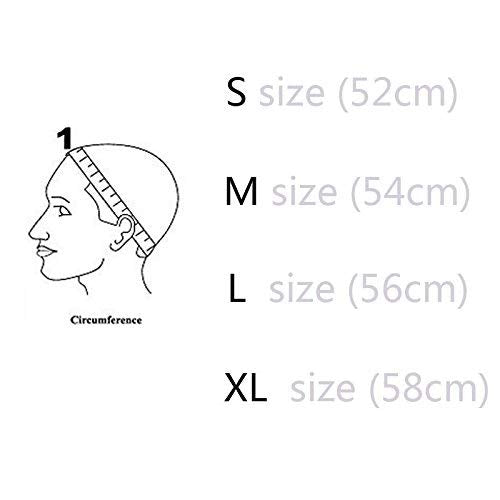 yantaisiyu S, Black: 44 U Part Wig Caps With Lace Net For Making Wigs With Adjustable Straps Mesh Wig Cap(Black S)