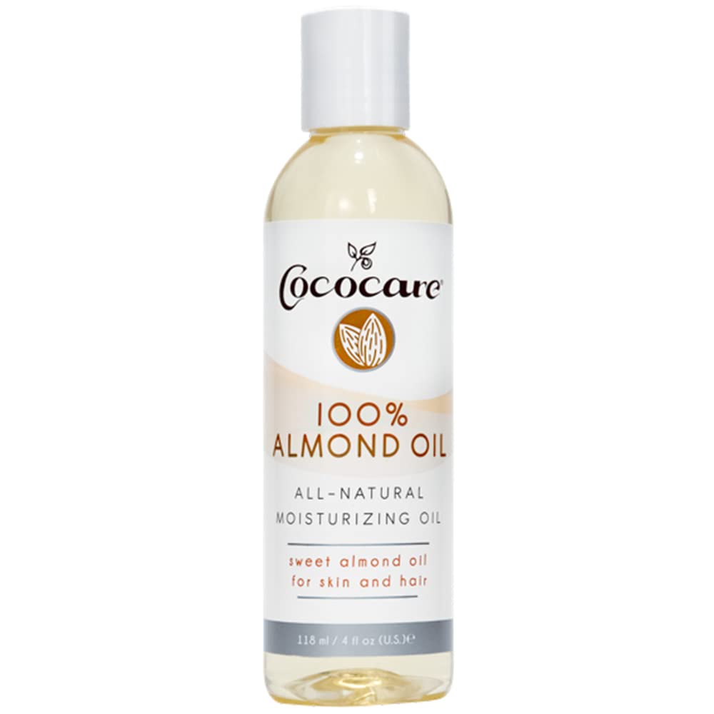 Cococare Natural Oil, Almond, 4 Ounce