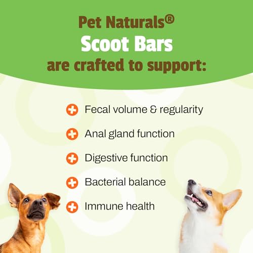 Scoot Bars for Dogs, Digestive Support, Duck Flavor 30 count