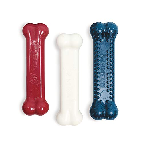 Original Bone Power Chew Toy for Dogs, Durable Dog Toys for Aggressive Chewers, Peanut Butter Flavor, Small - Up to 25 Ibs, 3 Pack