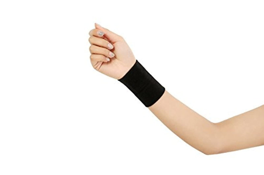 Black/Skin Forearm Tattoo Cover Up Bands Wrist Brace Su