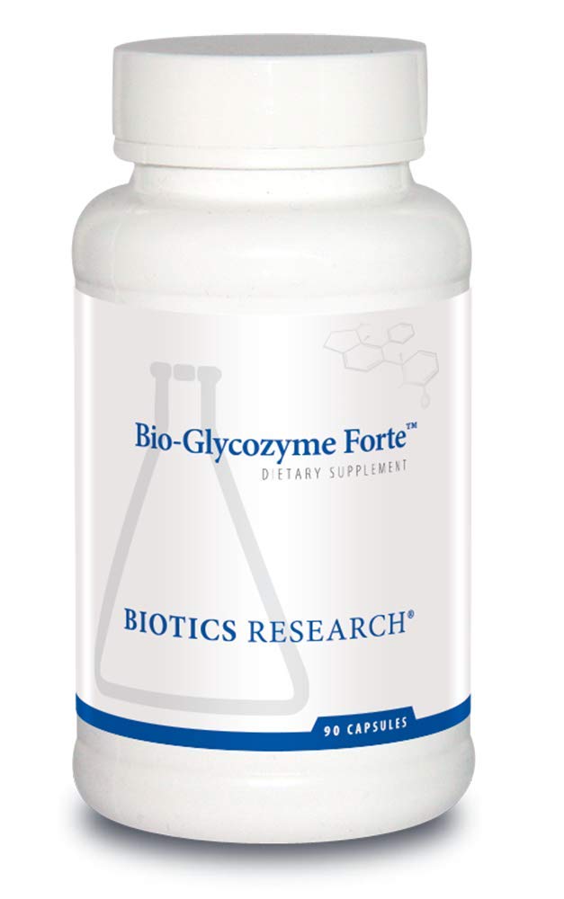 Bio Glycozyme Forte Multivitamin for Glycolytic Support, Vanadium, Zinc, Chromium, Manganese, Inositol, Catalase, Healthy Metabolism and Homocysteine 90 Capsules
