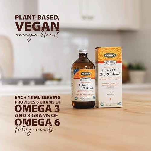 Flora Health UDO’s Oil Omega 3-6-9 32 Oz Supplement | O
