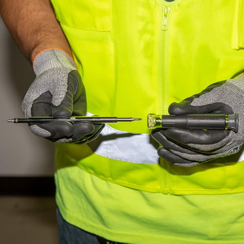 32314 Electronic Screwdriver, 14-in-1 with 8 Precision Tips, Slotted, Phillips, and Tamperproof TORX Bits, 6 Precision Nut Drivers