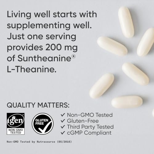 Sports Research Double Strength L-Theanine Supplement -