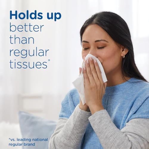Puffs Plus Lotion Facial Tissue, 1 Family Box, 124 Tiss
