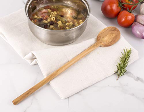 Spoon Cooking Utensil Sets, 13.75-Inch, Olive Wood