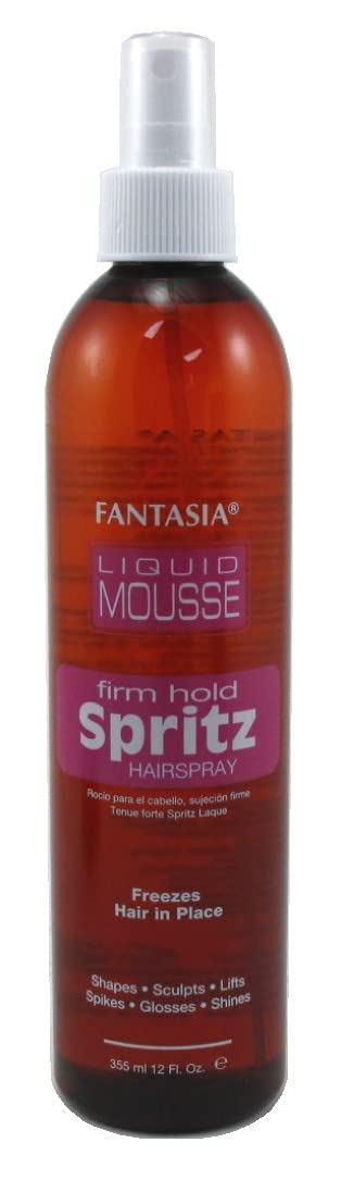 Fantasia Spritz Liquid Mousse 12 Ounce Pump (Firm) (354ml) (6 Pack)