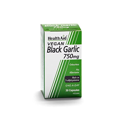 HealthAid Black Garlic 30 Vegicaps 750 mg