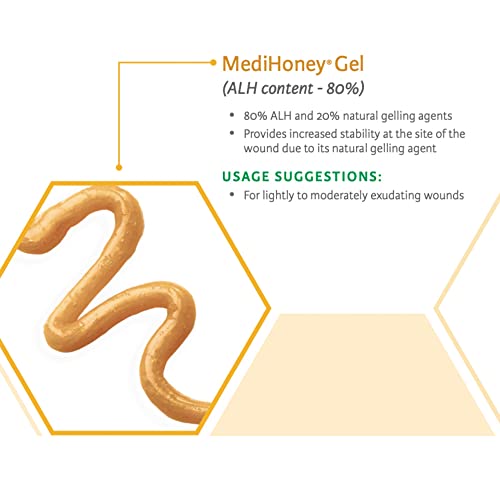 Improved Medihoney Gel Wound and &amp; Burn Dressin