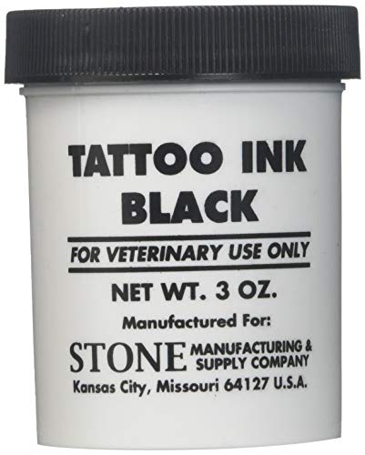 Manufacturing 6500 Tattoo Ink Paste(6) Black 3OZ