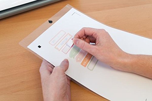 Silhouette Printable White Sticker Paper, 8.5X11, 8 Count